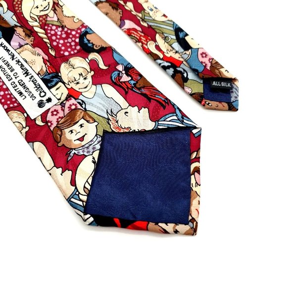 Childrens Miracle Network Mens Necktie Office Teacher Students School Work - Picture 4 of 7